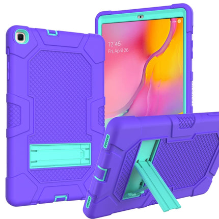 Contrast Color Robot Shockproof Silicone + PC Protective Case with Holder, For Samsung Galaxy Tab A 8.0 (2019) / T290, For Samsung Galaxy Tab A 8.4 (2020) / T307, For Samsung Galaxy Tab A 10.1 (2019) / T510