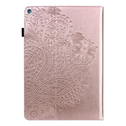 Peacock Embossed Pattern TPU + PU Horizontal Flip Leather Case with Holder & Card Slots & Wallet & Sleep / Wake-up Function, For Amazon Kindle Fire HD 10 2016/2017/2018/2019, For Amazon Kindle Fire HD 8 2020                                             ...