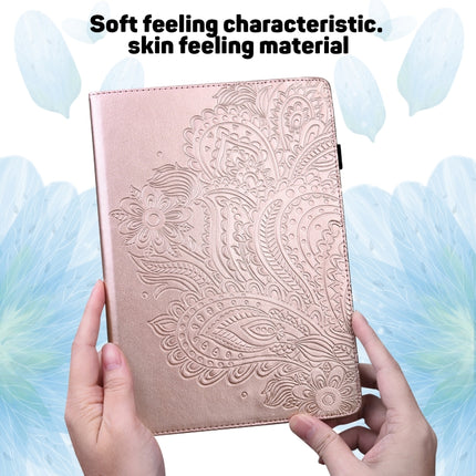 Peacock Embossed Pattern TPU + PU Horizontal Flip Leather Case with Holder & Card Slots & Wallet & Sleep / Wake-up Function, For Amazon Kindle Fire HD 10 2016/2017/2018/2019, For Amazon Kindle Fire HD 8 2020                                             ...