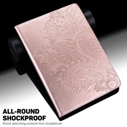 Peacock Embossed Pattern TPU + PU Horizontal Flip Leather Case with Holder & Card Slots & Wallet & Sleep / Wake-up Function, For Amazon Kindle Fire HD 10 2016/2017/2018/2019, For Amazon Kindle Fire HD 8 2020                                             ...