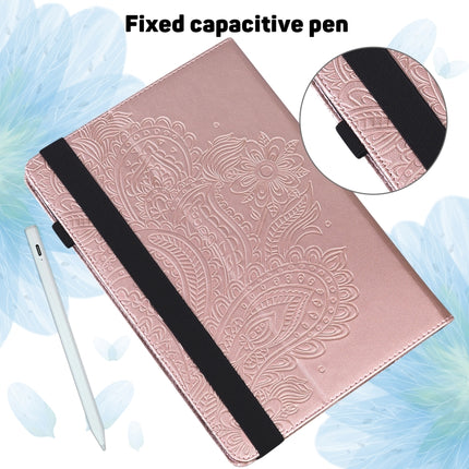 Peacock Embossed Pattern TPU + PU Horizontal Flip Leather Case with Holder & Card Slots & Wallet & Sleep / Wake-up Function, For Amazon Kindle Fire HD 10 2016/2017/2018/2019, For Amazon Kindle Fire HD 8 2020                                             ...
