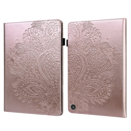 Peacock Embossed Pattern TPU + PU Horizontal Flip Leather Case with Holder & Card Slots & Wallet & Sleep / Wake-up Function, For Amazon Kindle Fire HD 10 2016/2017/2018/2019, For Amazon Kindle Fire HD 8 2020                                             ...