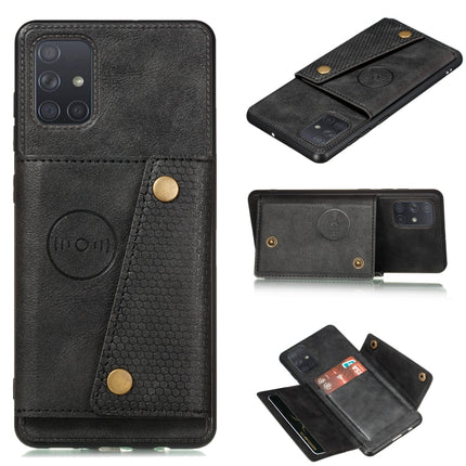 Double Buckle PU + TPU Shockproof Magnetic Protective Case with Card Slot & Holder, For Huawei Mate 40, For Huawei Mate 40 Pro, For Samsung Galaxy A12, For Samsung Galaxy A52 5G / 4G, For Samsung Galaxy A72 5G / 4G