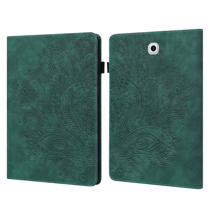 Peacock Embossed Pattern TPU + PU Horizontal Flip Leather Case with Holder & Card Slots & Wallet, For Samsung Galaxy Tab A 10.1 (2016) T580, For Samsung Galaxy Tab S2 9.7 T815, For Samsung Galaxy Tab S8 / Galaxy Tab S7 T875