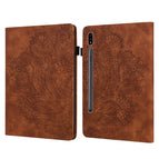 For Samsung Galaxy Tab S8 / Galaxy Tab S7 T875 / Brown