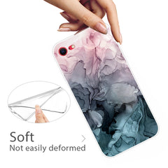 Marble Pattern Shockproof  TPU Protective Case, For iPhone SE 2022 / SE 2020 / 8 / 7