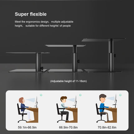 NILLKIN N6 Adjustabale Highdesk Laptop Monitor Stand Holder, EDA0011511, EDA0011511S