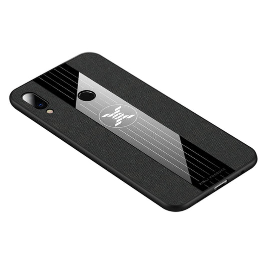 XINLI Stitching Cloth Textue Shockproof TPU Protective Case, For Meizu Note 9