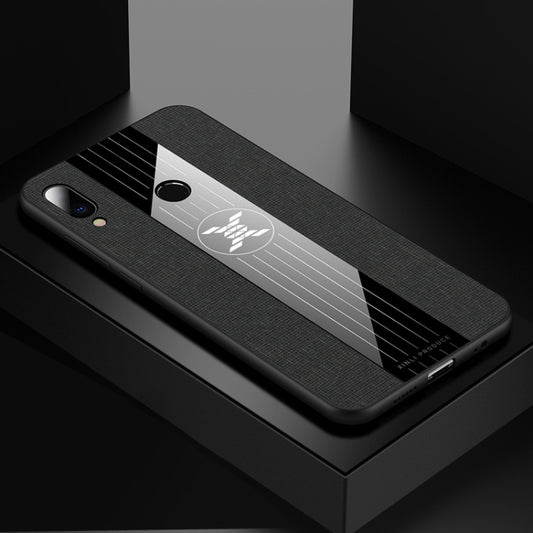 XINLI Stitching Cloth Textue Shockproof TPU Protective Case, For Meizu Note 9
