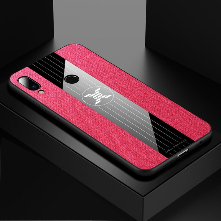 XINLI Stitching Cloth Textue Shockproof TPU Protective Case, For Meizu Note 9