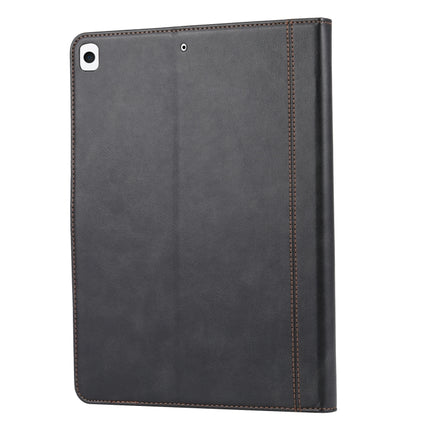 Calf Texture Double Fold Clasp Horizontal Flip Leather Case with Photo Frame & Holder & Card Slots & Wallet, For iPad 10.2, For iPad Pro 10.5, For iPad 9.7 (2018/2017) / Air 2, For iPad mini 5 / mini 4 / mini 3, For iPad Pro 11 inch (2020)             ...