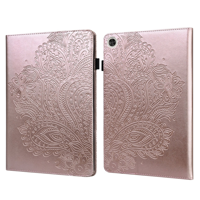Peacock Embossed Pattern TPU + PU Horizontal Flip Leather Case with Holder & Card Slots & Wallet & Sleep / Wake-up Function, For Huawei Mediapad Enjoy Tablet 2 10.1, For Huawei MediaPad M5 lite 10.1, For Huawei MatePad 10.4, For Huawei MediaPad T3 10