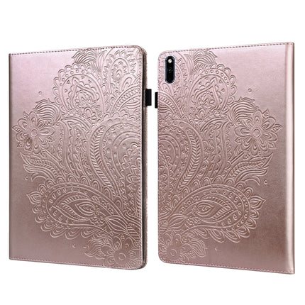 Peacock Embossed Pattern TPU + PU Horizontal Flip Leather Case with Holder & Card Slots & Wallet & Sleep / Wake-up Function, For Huawei Mediapad Enjoy Tablet 2 10.1, For Huawei MediaPad M5 lite 10.1, For Huawei MatePad 10.4, For Huawei MediaPad T3 10