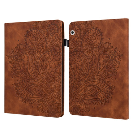 Peacock Embossed Pattern TPU + PU Horizontal Flip Leather Case with Holder & Card Slots & Wallet & Sleep / Wake-up Function, For Huawei Mediapad Enjoy Tablet 2 10.1, For Huawei MediaPad M5 lite 10.1, For Huawei MatePad 10.4, For Huawei MediaPad T3 10