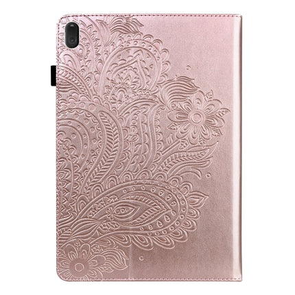 Peacock Embossed Pattern TPU + PU Horizontal Flip Leather Case with Holder & Card Slots & Wallet & Sleep / Wake-up Function, For Lenovo E10, For Lenovo Tab M10 Plus, For Lenovo Tab M8 (FHD) TB-8705F, For Lenovo Tab M10 HD TB-605L X605F