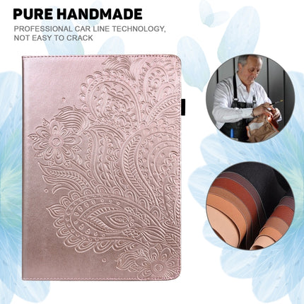 Peacock Embossed Pattern TPU + PU Horizontal Flip Leather Case with Holder & Card Slots & Wallet & Sleep / Wake-up Function, For Lenovo E10, For Lenovo Tab M10 Plus, For Lenovo Tab M8 (FHD) TB-8705F, For Lenovo Tab M10 HD TB-605L X605F
