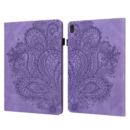 Peacock Embossed Pattern TPU + PU Horizontal Flip Leather Case with Holder & Card Slots & Wallet & Sleep / Wake-up Function, For Lenovo E10, For Lenovo Tab M10 Plus, For Lenovo Tab M8 (FHD) TB-8705F, For Lenovo Tab M10 HD TB-605L X605F