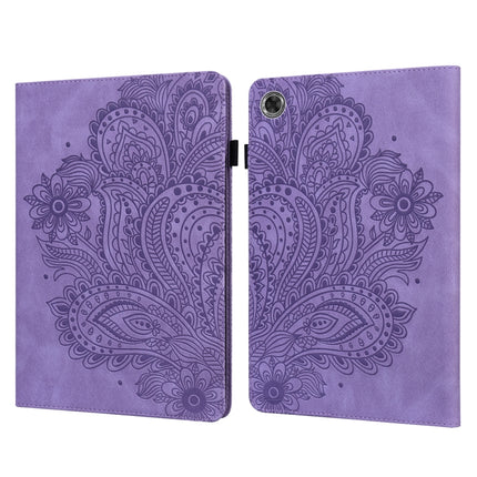 Peacock Embossed Pattern TPU + PU Horizontal Flip Leather Case with Holder & Card Slots & Wallet & Sleep / Wake-up Function, For Lenovo E10, For Lenovo Tab M10 Plus, For Lenovo Tab M8 (FHD) TB-8705F, For Lenovo Tab M10 HD TB-605L X605F