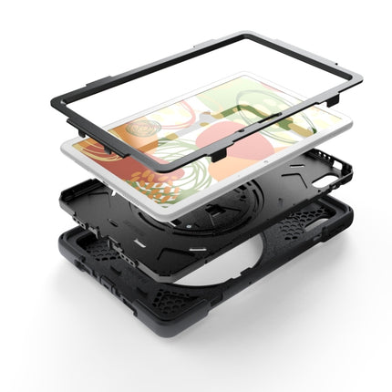 For Huawei MatePad Pro 10.8 Shockproof Colorful Silicone + PC Protective Case with Holder & Shoulder Strap & Hand Strap & Pen Slot, For Huawei MatePad Pro 10.8