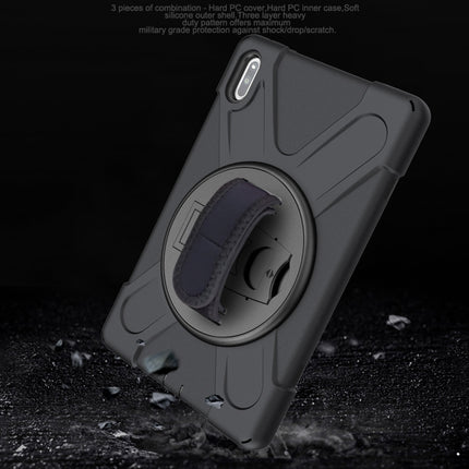 For Huawei MatePad Pro 10.8 Shockproof Colorful Silicone + PC Protective Case with Holder & Shoulder Strap & Hand Strap & Pen Slot, For Huawei MatePad Pro 10.8