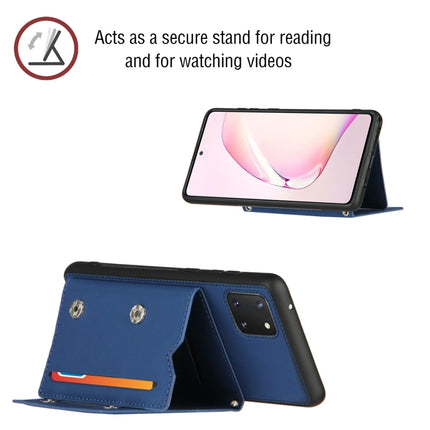 Skin Feel PU + TPU + PC Back Cover Shockproof Case with Card Slots & Holder & Photo Frame, For Samsung Galaxy M60s & A81, For Huawei P40 Lite & Nova 6 SE, For Samsung Galaxy S20 FE, For Samsung Galaxy S20 Ultra