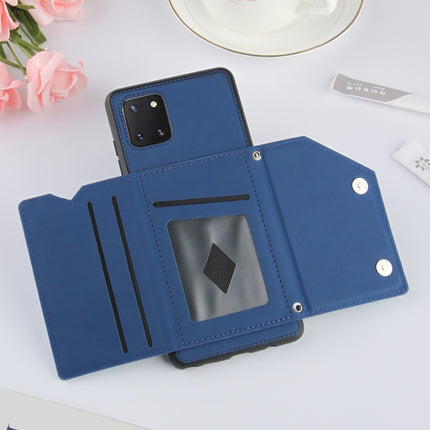 Skin Feel PU + TPU + PC Back Cover Shockproof Case with Card Slots & Holder & Photo Frame, For Samsung Galaxy M60s & A81, For Huawei P40 Lite & Nova 6 SE, For Samsung Galaxy S20 FE, For Samsung Galaxy S20 Ultra