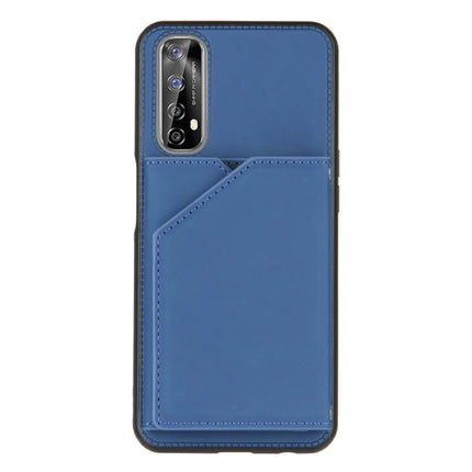 Skin Feel PU + TPU + PC Back Cover Shockproof Case with Card Slots & Holder & Photo Frame, For OPPO Realme 7, For Samsung Galaxy A50 & A30s & A50s, For OPPO Realme C11, For Samsung Galaxy A70 & A70s