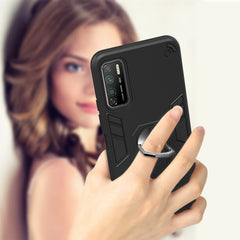 Armour Series PC + TPU Protective Case with Ring Holder, For Infinix Note 7 Lite, For Infinix X653 / Smart 4, For Infinix X656 / Hot 9 / X655, For Infinix X680 / Hot 9 Play, For Infinix X690 / Note 7