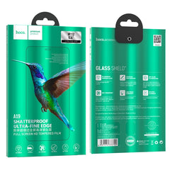 hoco 0.33mm 2.5D Shatterproof Ultra-fine Edge Full-screen HD Tempered Film, For iPhone 12 mini, For iPhone 12 / 12 Pro, For iPhone 12 Pro Max