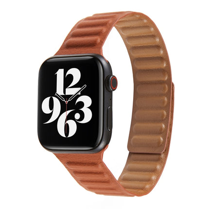 Loop Leather Watchband For Apple Watch Series 6 & SE & 5 & 4 44mm / 3 & 2 & 1 42mm, For Apple Watch Series 7 45mm / 6 & SE & 5 & 4 44mm / 3 & 2 & 1 42mm