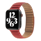 For Apple Watch Series 7 45mm / 6 & SE & 5 & 4 44mm / 3 & 2 & 1 42mm / Wine Red