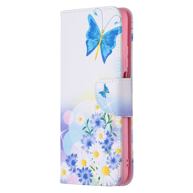 Colored Drawing Pattern Horizontal Flip Leather Case with Holder & Card Slots & Wallet, For Xiaomi Poco M3