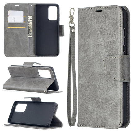 Retro Lambskin Texture Pure Color Horizontal Flip PU Leather Case with Holder & Card Slots & Wallet & Lanyard, For Samsung Galaxy A52 5G