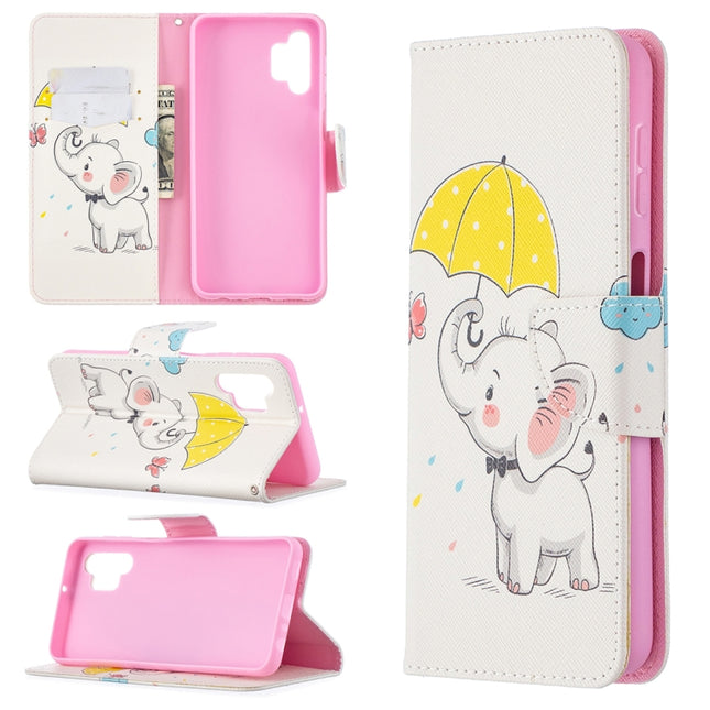 Colored Drawing Pattern Horizontal Flip Leather Case with Holder & Card Slots & Wallet, For Samsung Galaxy A32 5G, For Samsung Galaxy A52 5G / 4G