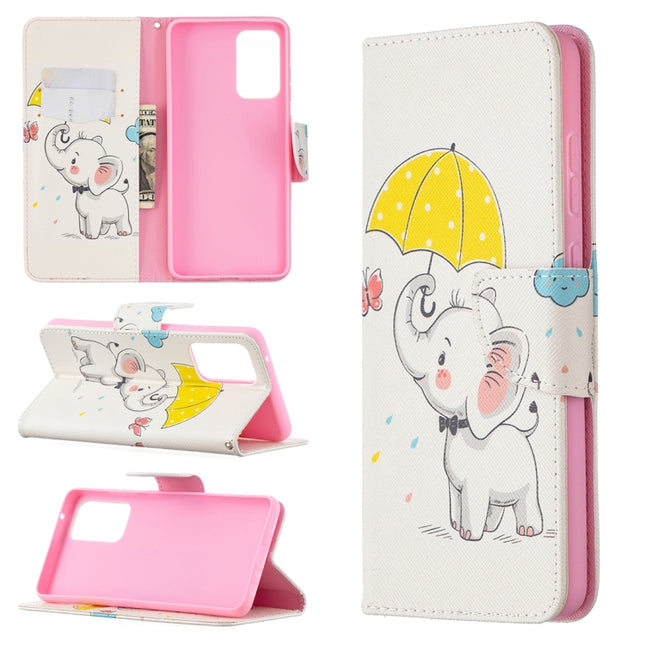 Colored Drawing Pattern Horizontal Flip Leather Case with Holder & Card Slots & Wallet, For Samsung Galaxy A72 5G / 4G, For Xiaomi Poco M3