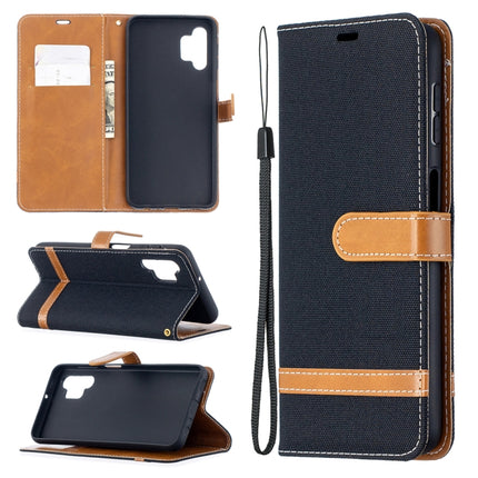 Color Matching Denim Texture Horizontal Flip Leather Case with Holder & Card Slots & Wallet & Lanyard, For Xiaomi Poco M3, For Samsung Galaxy A32 5G