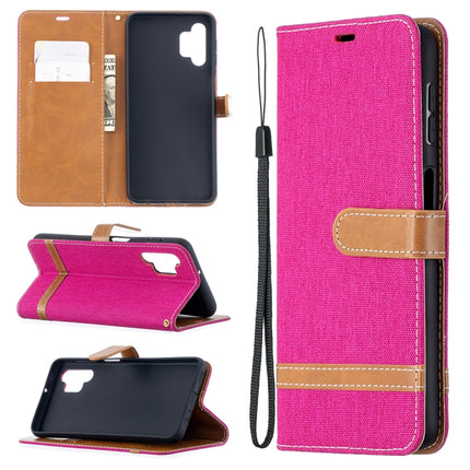 Color Matching Denim Texture Horizontal Flip Leather Case with Holder & Card Slots & Wallet & Lanyard, For Xiaomi Poco M3, For Samsung Galaxy A32 5G