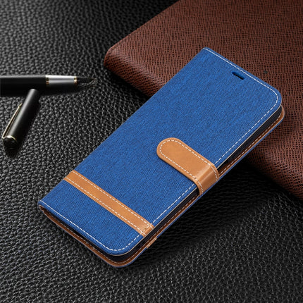 Color Matching Denim Texture Horizontal Flip Leather Case with Holder & Card Slots & Wallet & Lanyard, For Xiaomi Poco M3, For Samsung Galaxy A32 5G