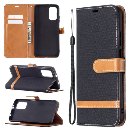 Color Matching Denim Texture Horizontal Flip Leather Case with Holder & Card Slots & Wallet & Lanyard, For Xiaomi Poco M3, For Samsung Galaxy A32 5G