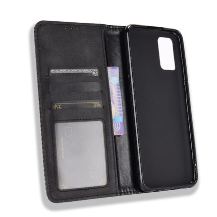 Magnetic Buckle Retro Crazy Horse Texture Horizontal Flip Leather Case with Holder & Card Slots & Photo Frame, For Samsung Galaxy A02s (Eurasian Version), For Samsung Galaxy A02s (US Version), For Samsung Galaxy A72 5G, For Samsung Galaxy S21+ 5G      ...