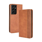 For Samsung Galaxy S21 Ultra 5G / Brown