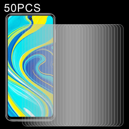 For Xiaomi Redmi 10A / 9A / 9A Sport / 9C / 9C NFC / Poco C31 / 9 Acitve 50 PCS 0.26mm 9H 2.5D Tempered Glass Film, For Xiaomi Redmi K40 (50 PCS), For Xiaomi Poco X3 (50 PCS), For Xiaomi Poco M3 (50 PCS), For Xiaomi Poco C3 (50 PCS)                    ...