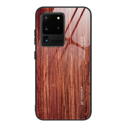 Wood Grain Glass Protective Case, For Samsung Galaxy S20, For Samsung Galaxy S20 Plus, For Samsung Galaxy S20 Ultra, For Samsung Galaxy S20 FE