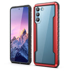 For Samsung Galaxy S21 5G / Black + Red