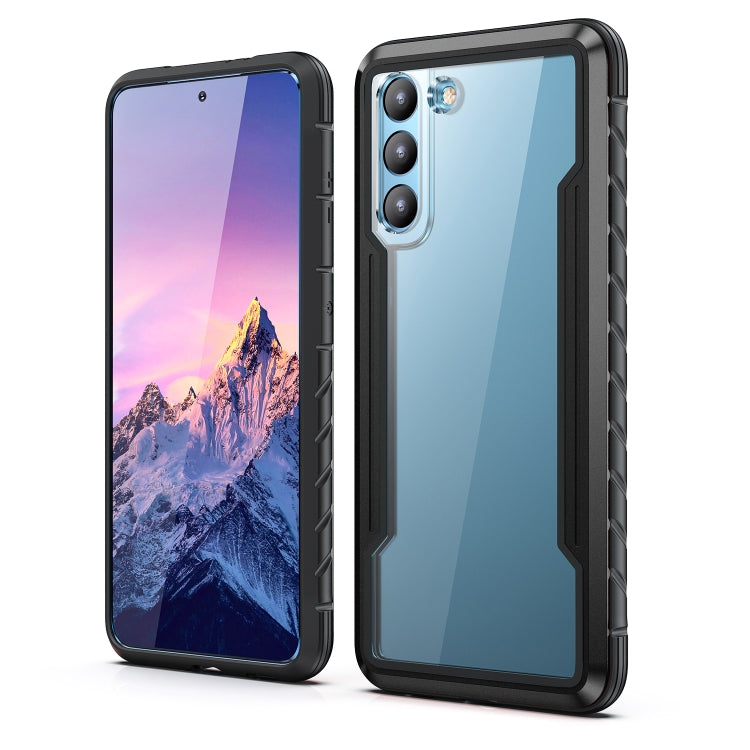 iPAKY Thunder Series Aluminum Frame + TPU Bumper + Clear PC Shockproof Case, For Samsung Galaxy S20, For Samsung Galaxy S20 Plus, For Samsung Galaxy S20 Ultra, For Samsung Galaxy S21 5G, For Samsung Galaxy S21+ 5G, For Samsung Galaxy S21 Ultra 5G