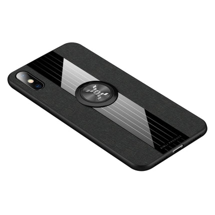 XINLI Stitching Cloth Textue Stoßfeste TPU-Schutzhülle mit Ringhalter, für iPhone 6 Plus / 6s Plus