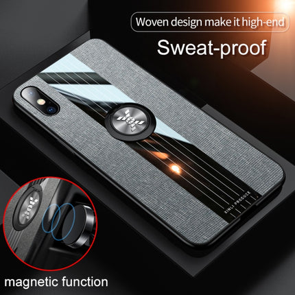 XINLI Stitching Cloth Textue Stoßfeste TPU-Schutzhülle mit Ringhalter, für iPhone 6 Plus / 6s Plus
