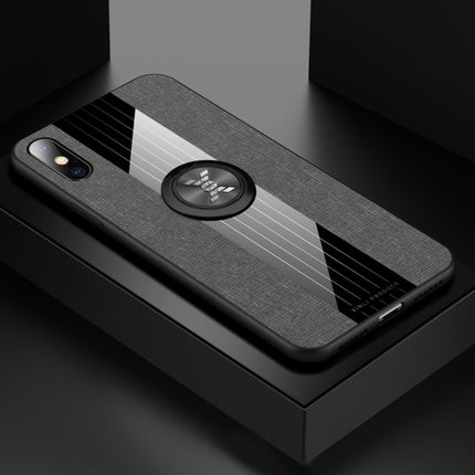 XINLI Stitching Cloth Textue Stoßfeste TPU-Schutzhülle mit Ringhalter, für iPhone 6 Plus / 6s Plus