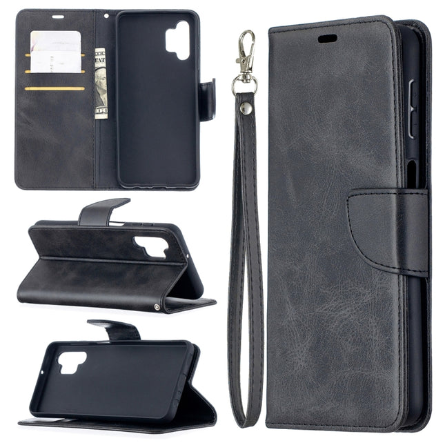 Retro Lambskin Texture Pure Color Horizontal Flip PU Leather Case with Holder & Card Slots & Wallet & Lanyard, For Samsung Galaxy A32 5G, For Samsung Galaxy A72 5G / 4G, For Xiaomi Poco M3, For Samsung Galaxy A72 5G / 4G72 5G