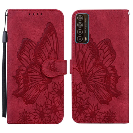 Retro Skin Feel Butterflies Embossing Horizontal Flip Leather Case with Holder & Card Slots & Wallet, For OPPO A52 / A72 / A92, For OPPO A9 (2020), For Huawei P Smart 2021, For Huawei Honor 10X Lite